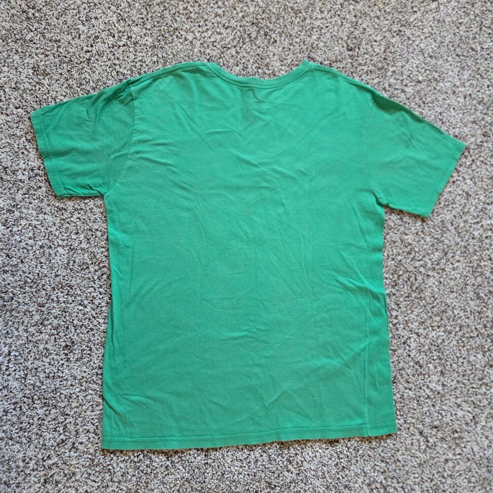 Marmot 100% Organic Cotton Graphic T-Shirt Men's Lg Green Mountain 1974 Logo - Picture 3 of 7
